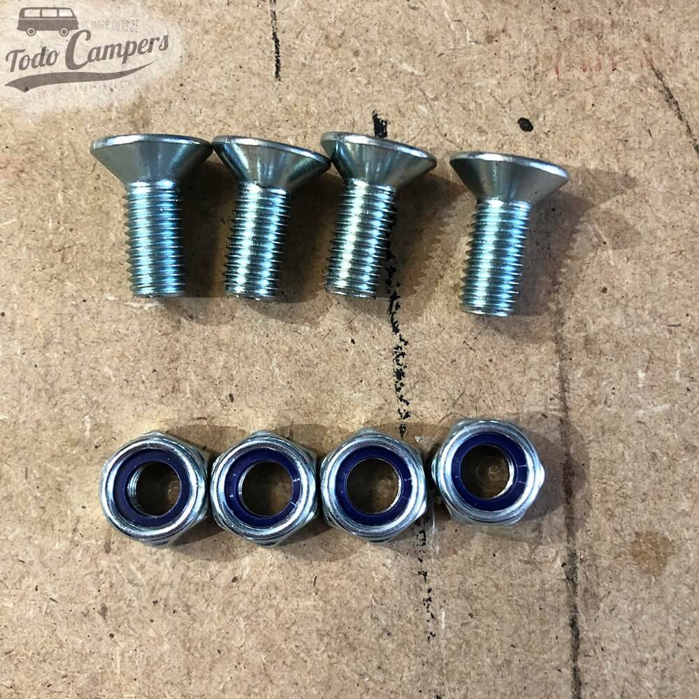 Tornillería que incluye la base giratoria