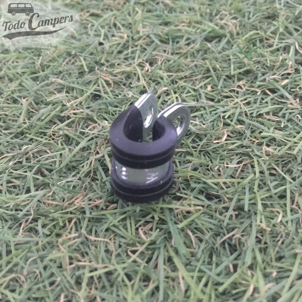 abrazadera para tubo de gas