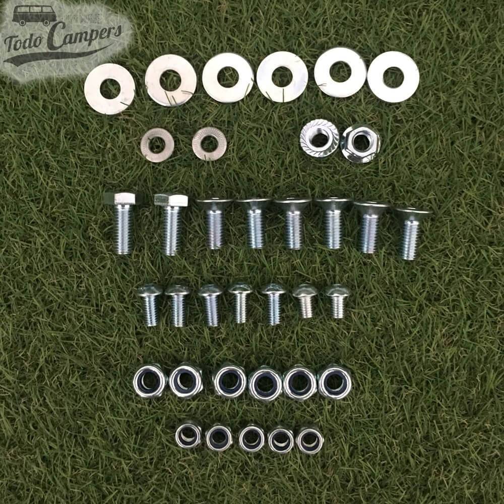 tornillería que incluye la Base giratoria conductor para Jumpy, SpaceTourer, Expert, Traveller, Vivaro y ProAce II desde 2016