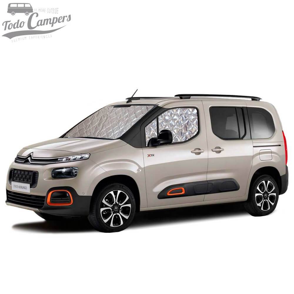 Aislantes térmicos para Berlingo y Partner desde 2018 - Juego Cabina (3 piezas)