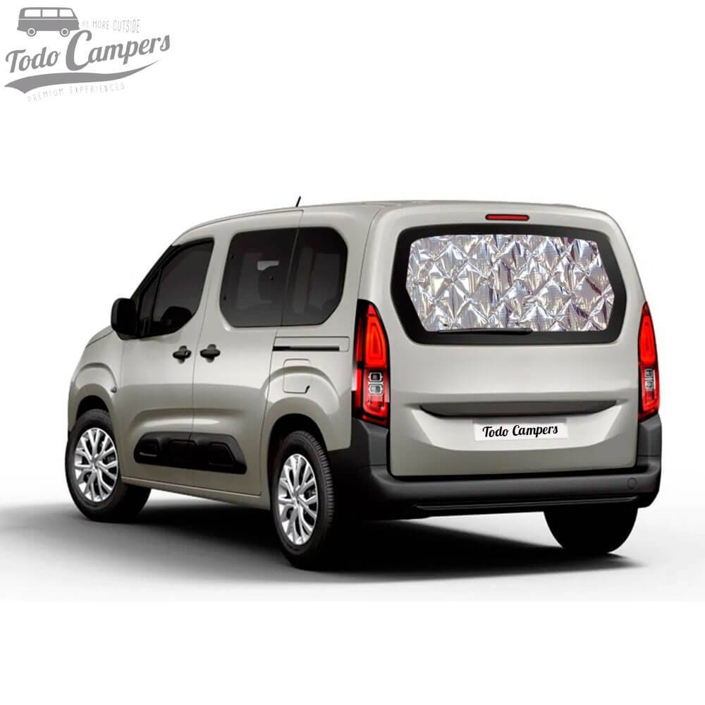 Cortinas Isotérmicas para Berlingo, Partner, Rifter e Combo desde 2018 e ProAce City desde 2019 - Abertura Traseira de portão