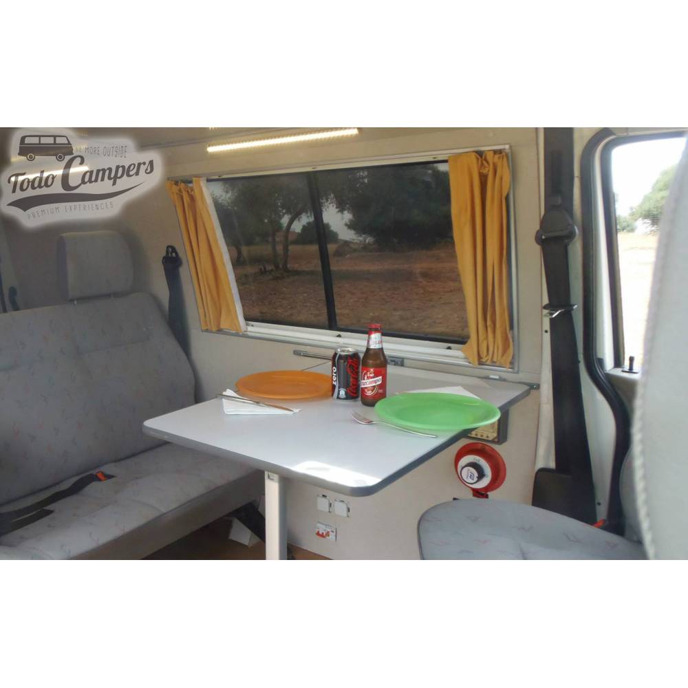 Pé dobrável (2 posições) para mesa rebatível