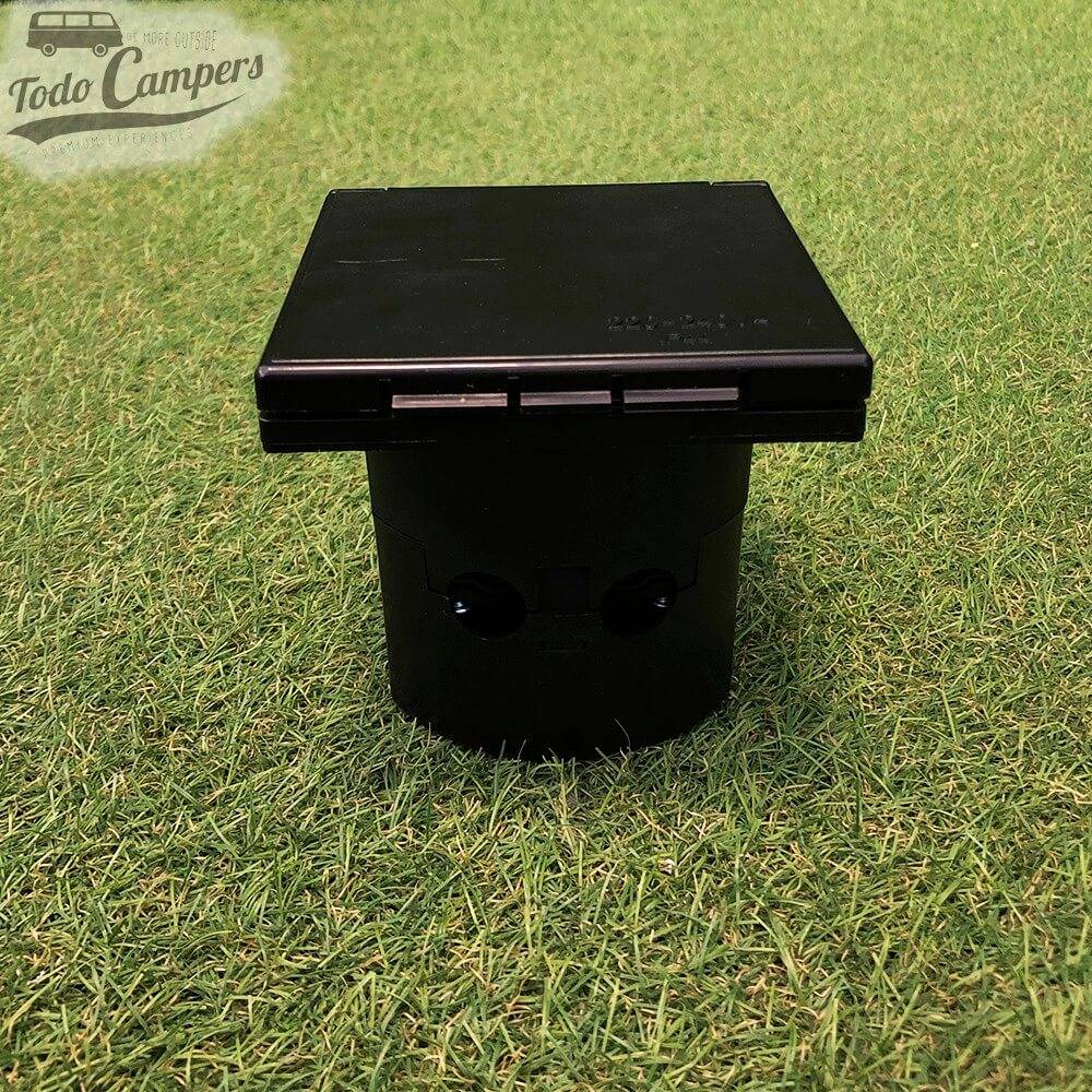 Toma de Luz Exterior CEE  Negra