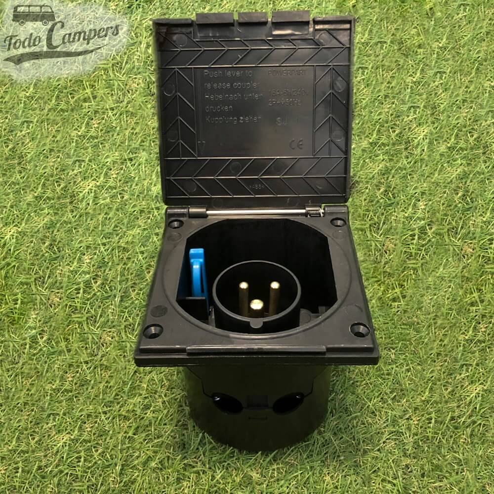 Tomada de Luz Exterior CEE - Preta