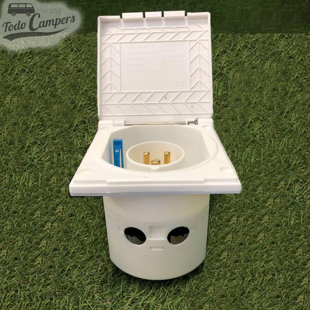 Toma de Luz Exterior CEE  Blanca