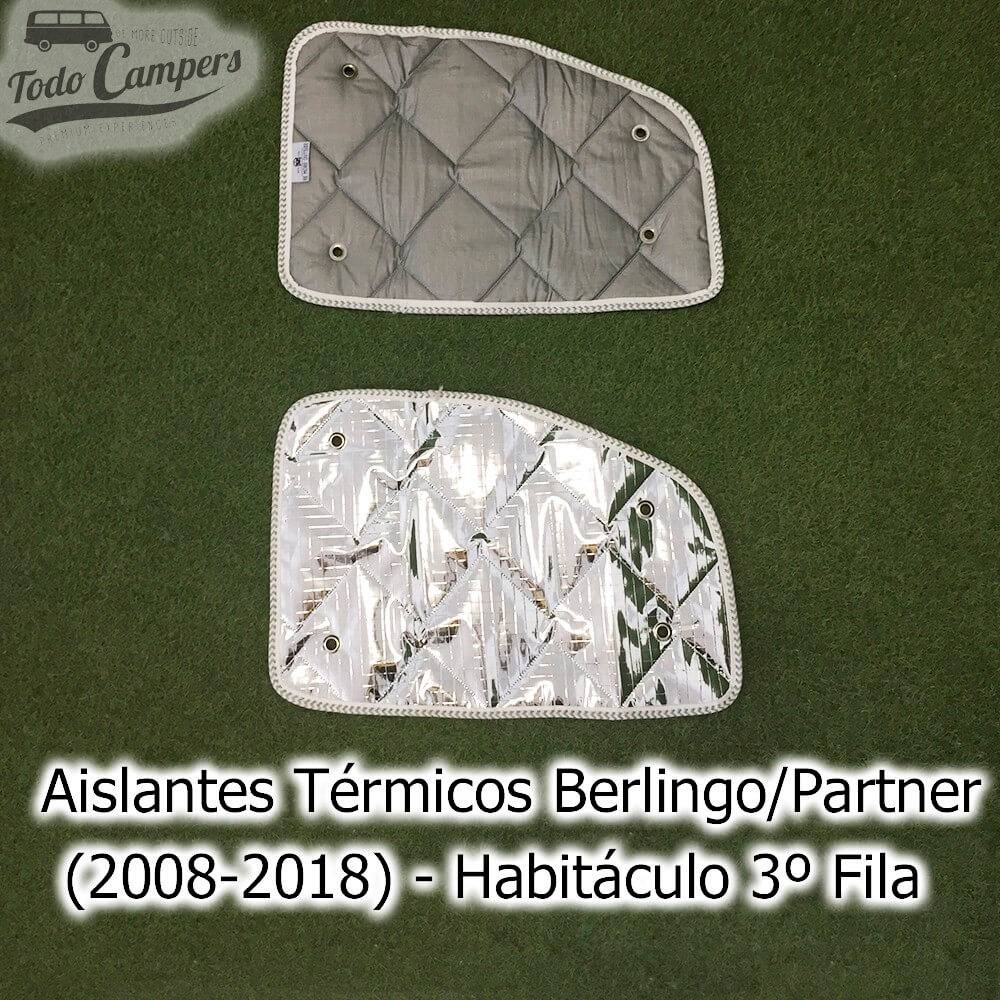 oscurecedores habitáculo 3º fila Berlingo y Partner 2008-2018