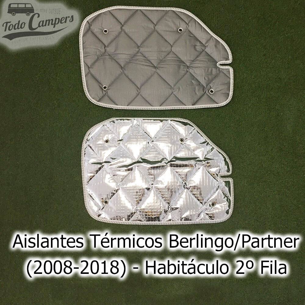 Cortinas habitáculo 2º fila Berlingo e Partner 2008-2018