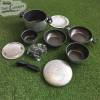 Set de cocina camper Rocky, 9 piezas