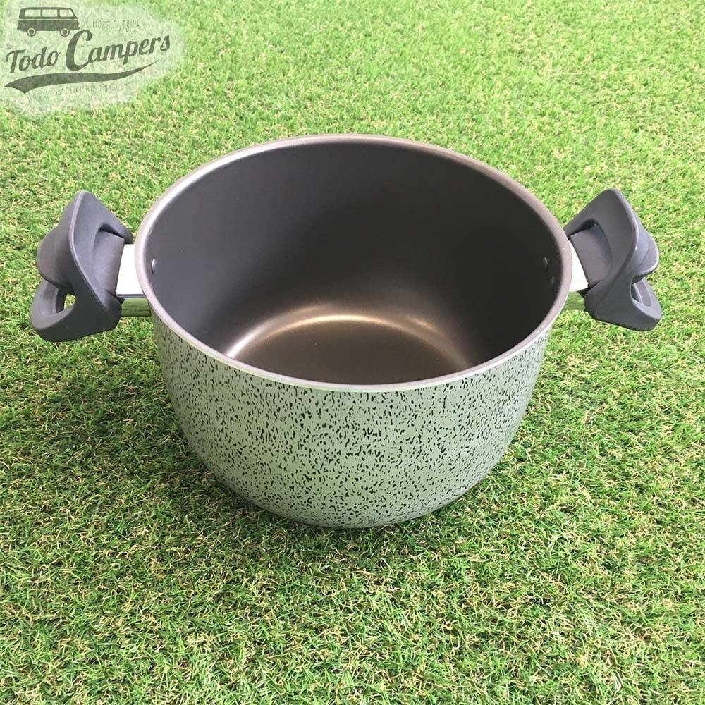 olla perfecta para cocinar en la camper