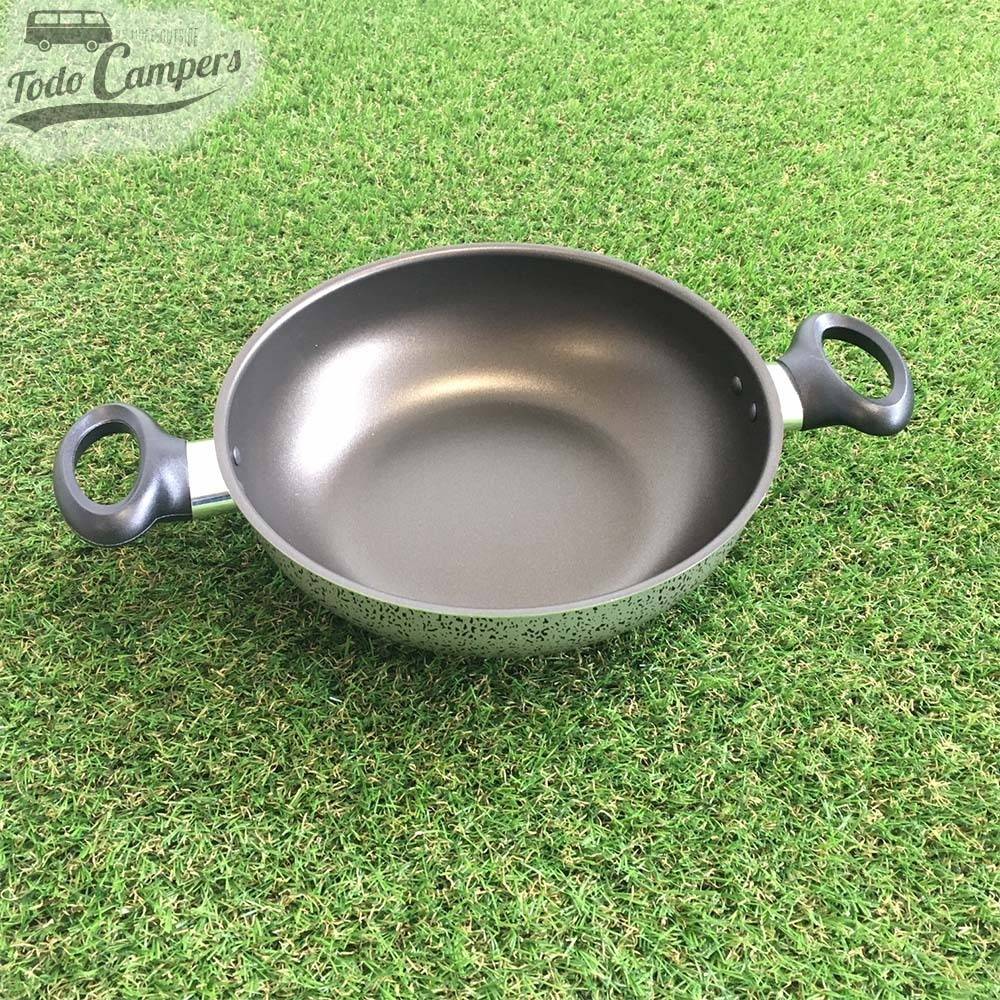 sartén perfecta para tu cocinar en la camper, furgoneta o caravana