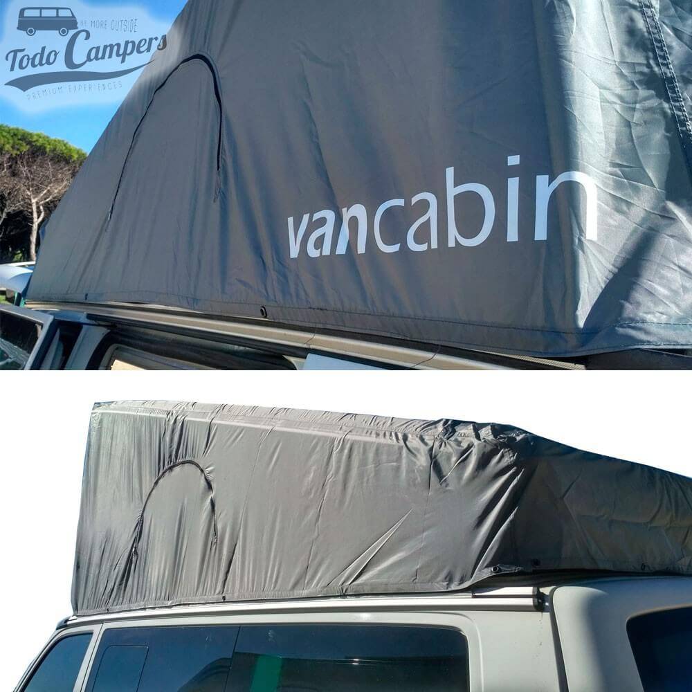 funda para techo elevable de T5 y T6 color gris