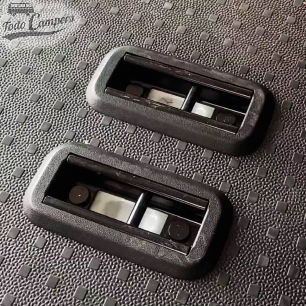 Embellecedores de anclaje de asientos al suelo para Volkswagen T5, T6 y T6.1 - (2 unid)