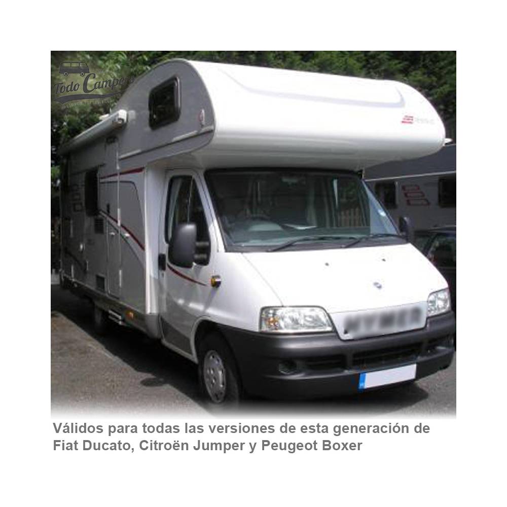 Defletores de Vento Ducato, Jumper e Boxer 2002-2006 em autocaravana