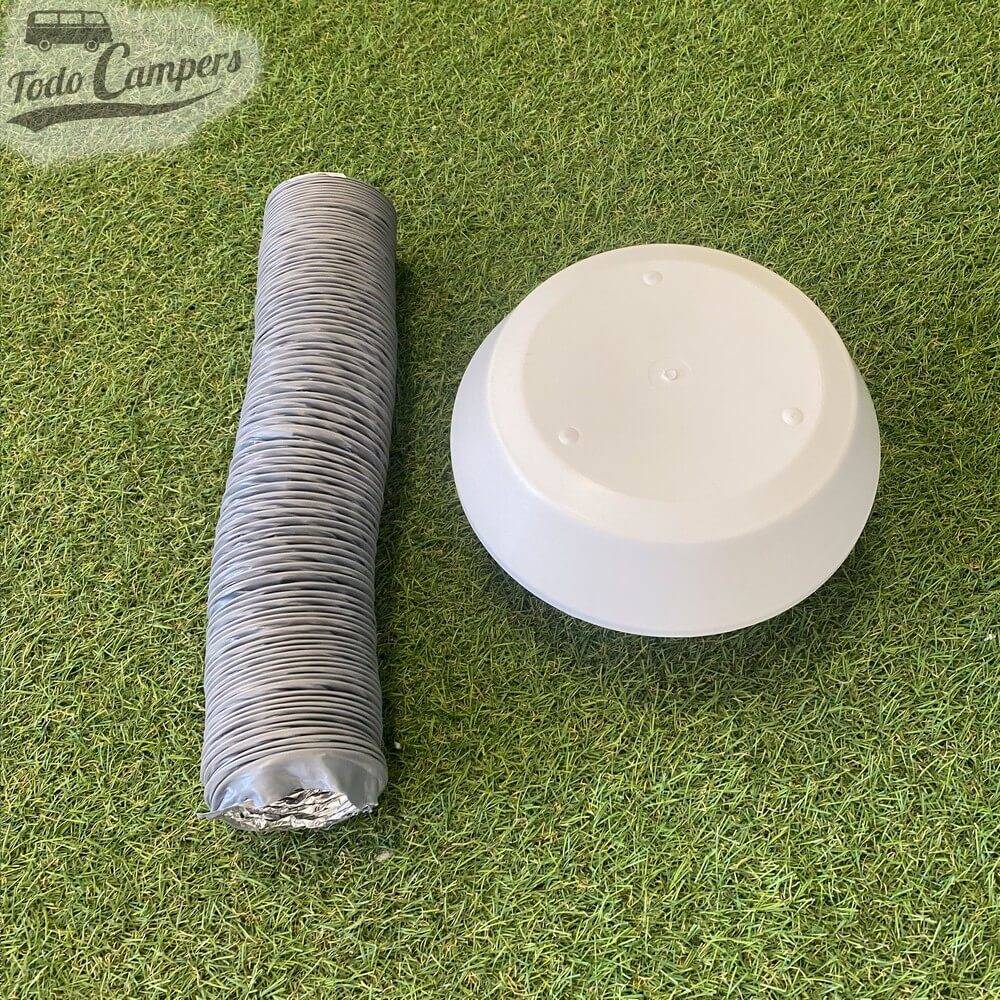 La campana Extractora CK 500 incluye tubo y seta