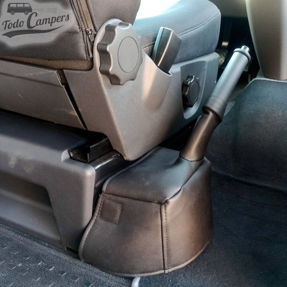 Funda de freno de mano hecha en polipiel