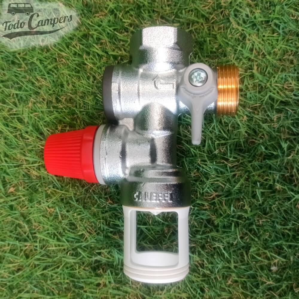 Válvula de drenagem de pressão para boilers