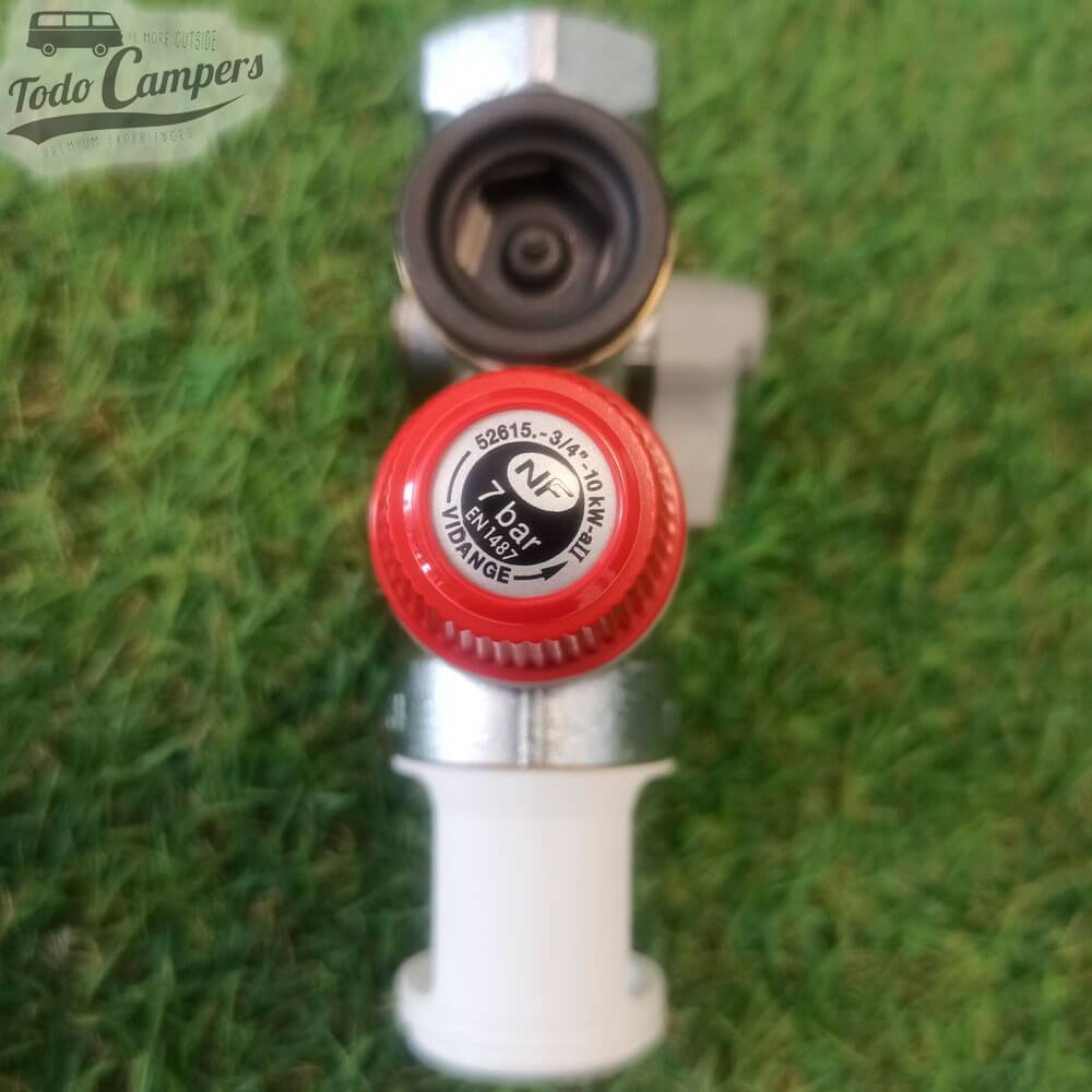 Válvula de drenagem de pressão para boilers (7 bares)