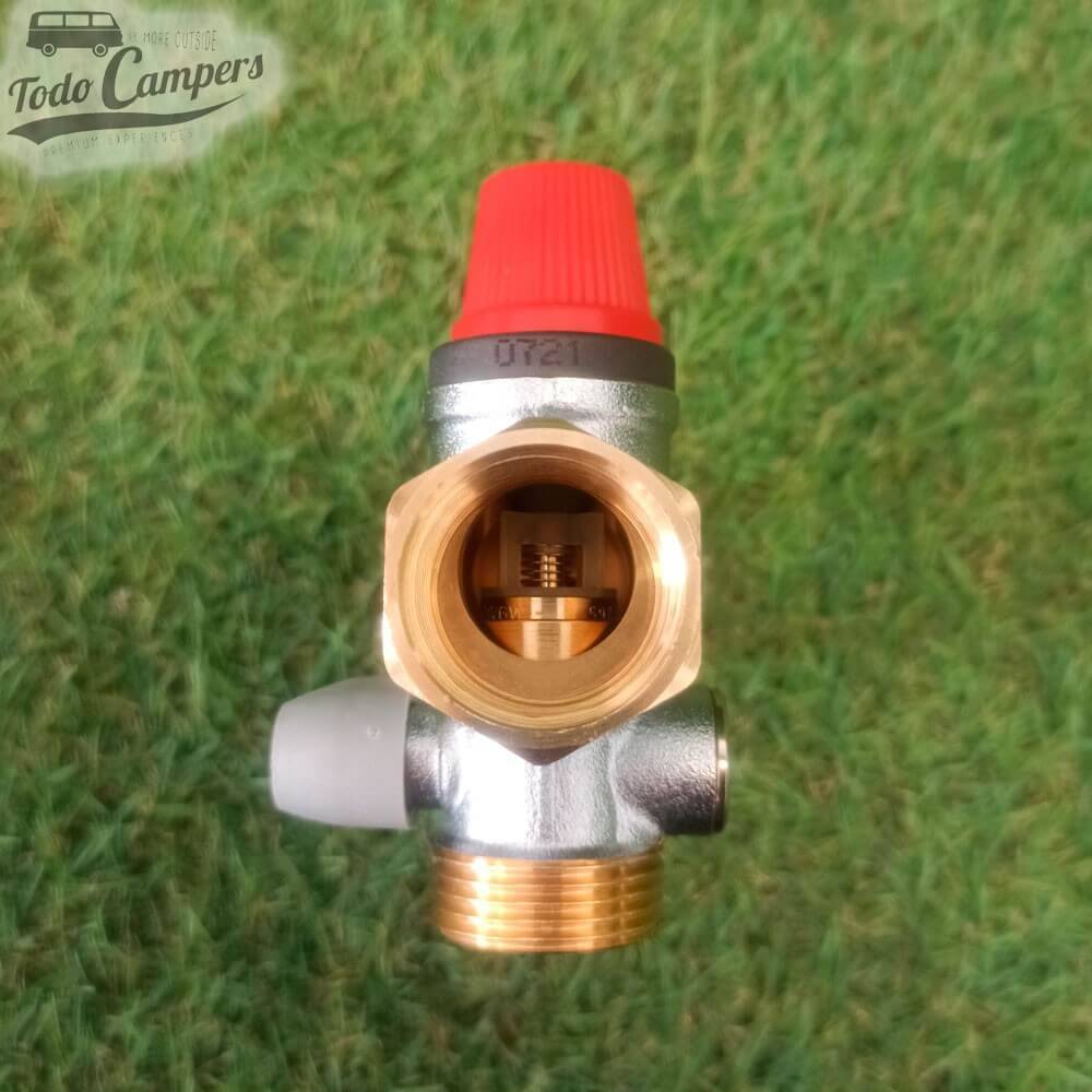 Válvula de drenagem de pressão para boilers