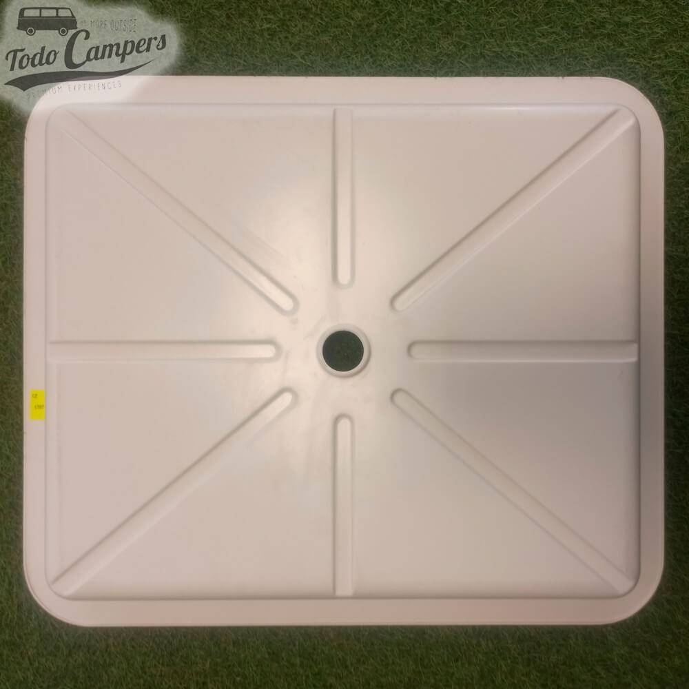 Reverso del lato de ducha blanco 59x51x6cm Encastrable