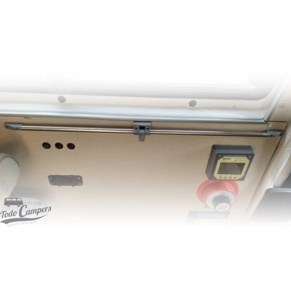 kit suporte mesa com barra de 95 cm