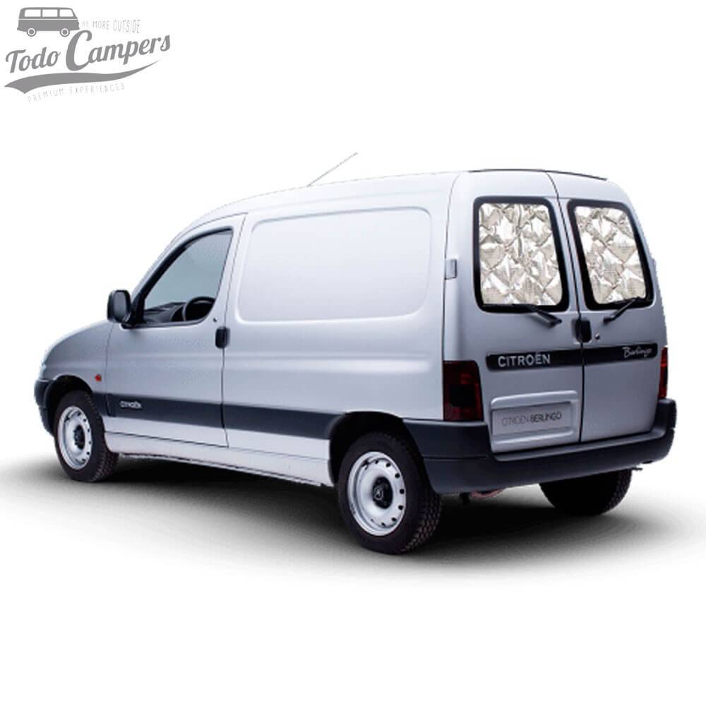 Cortinas Isotérmicas para Berlingo e Partner 1996-2008 - Pack Portas traseiras