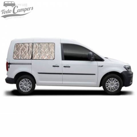 Aislantes térmicos para Volkswagen Caddy 2004-2020 - Habitáculos (ventanas laterales)