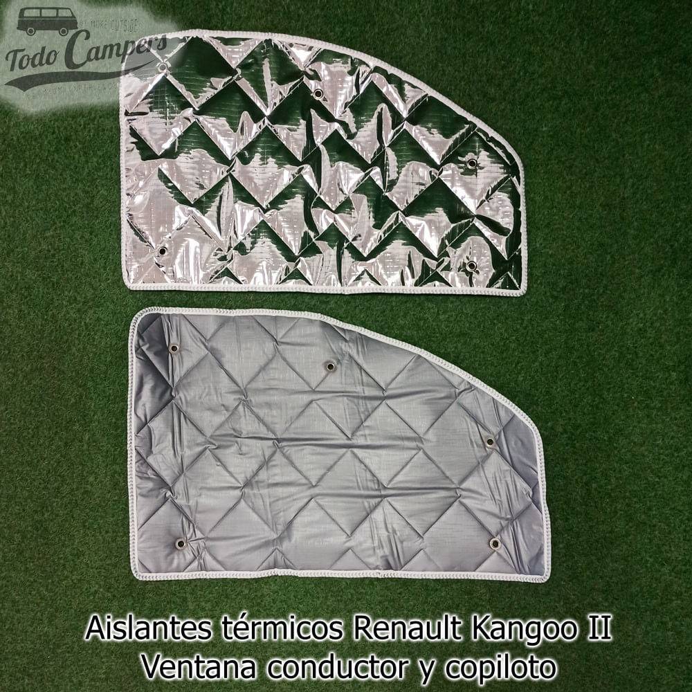Cortinas térmicas para renault kangoo - cabine - janelas condutor e acompanhante