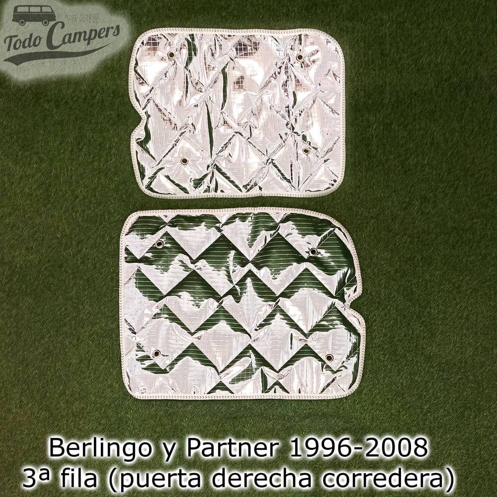 Isotérmicos para Berlingo e Partner 1996-2008 - 3ª fila com porta de correr
