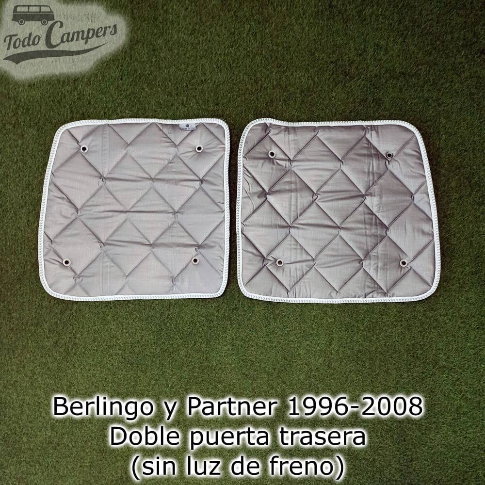 Cortinas térmicas para Berlingo e Partner 1996-2008 -  duas portas traseiras sem luz de stop