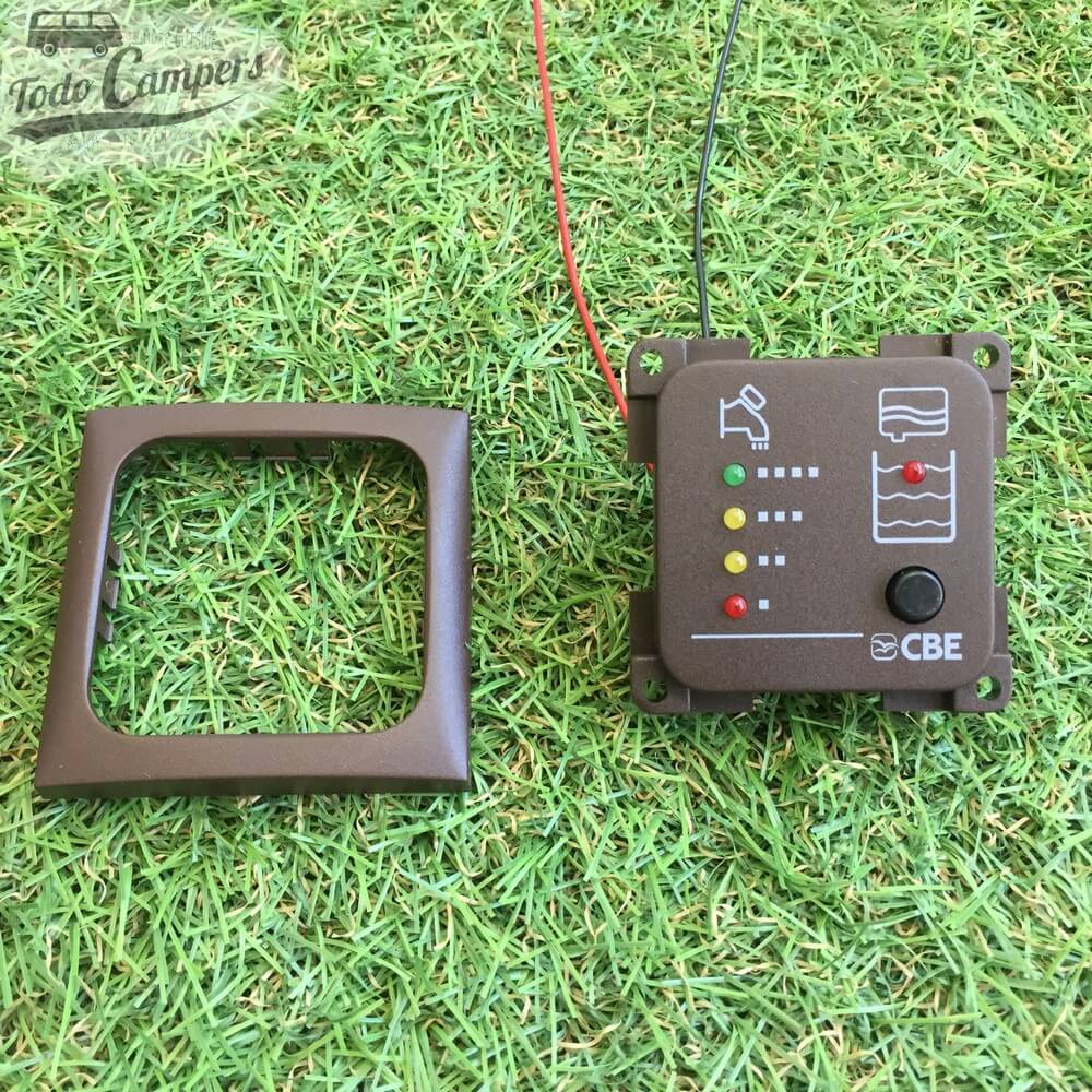 Painel sonda LED CBE MT214, moldura desmontada