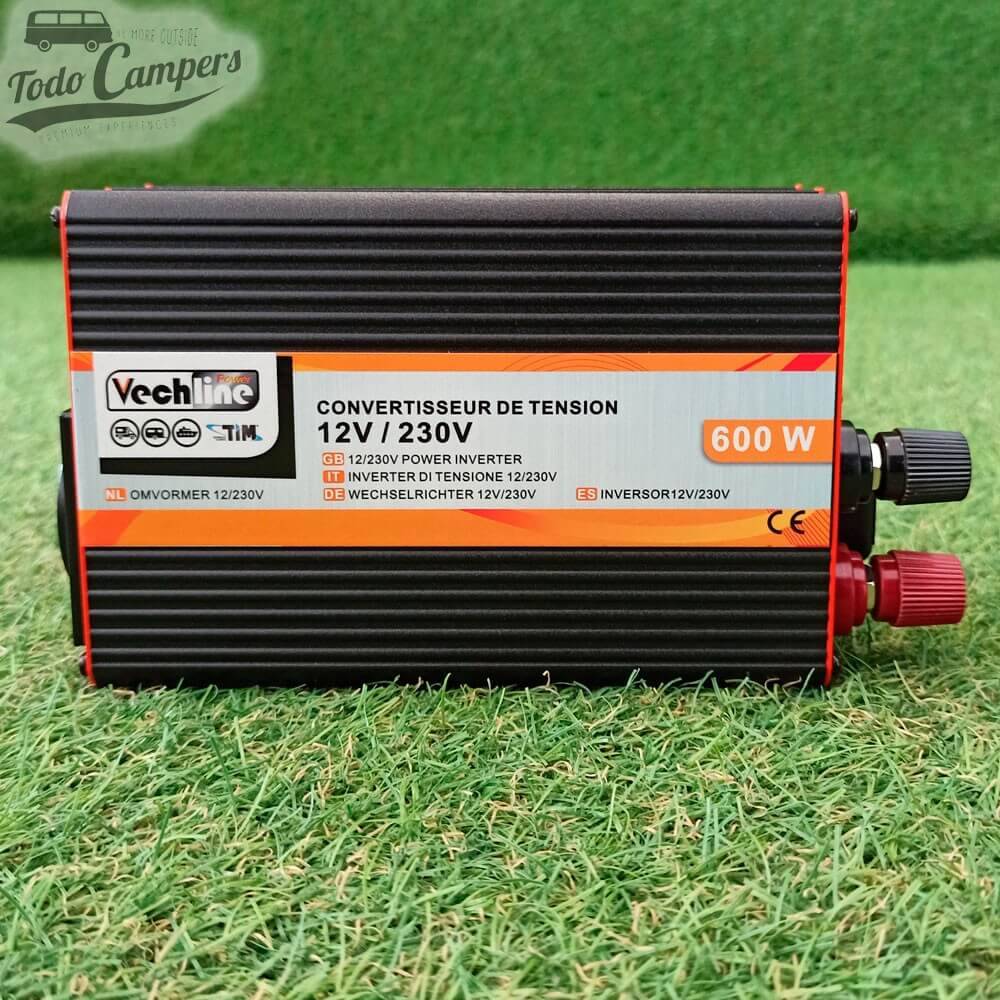 Inversor desde 12V a 230V de 1000W - Onda Retificada VECHLINE