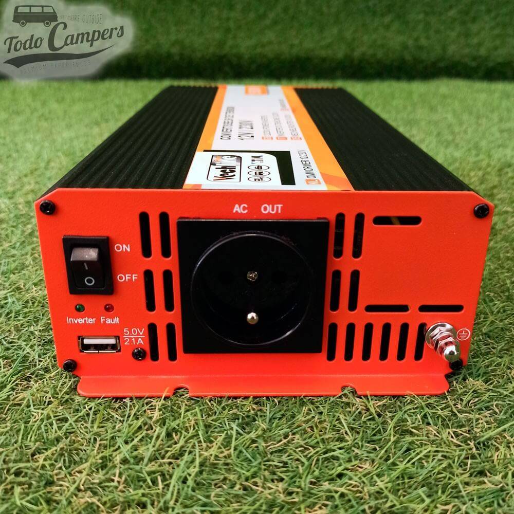 Inversor de 12V a 230V de 1500W accesorio de interior