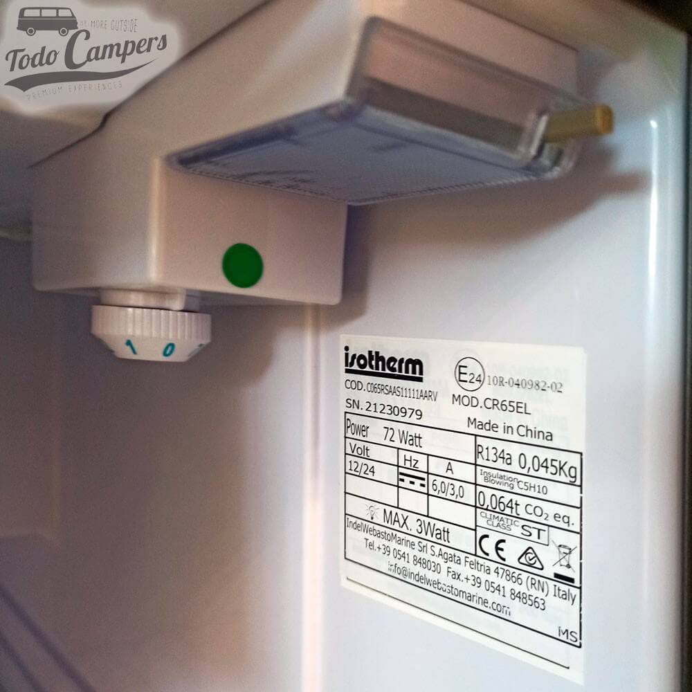 Frigorífico com congelador Webasto Cruise Elegance - 65 litros