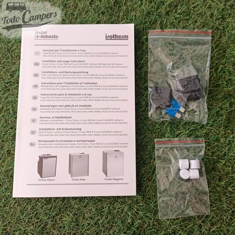 instrucciones Frigorífico con congelador Webasto Cruise Elegance - 130 litros