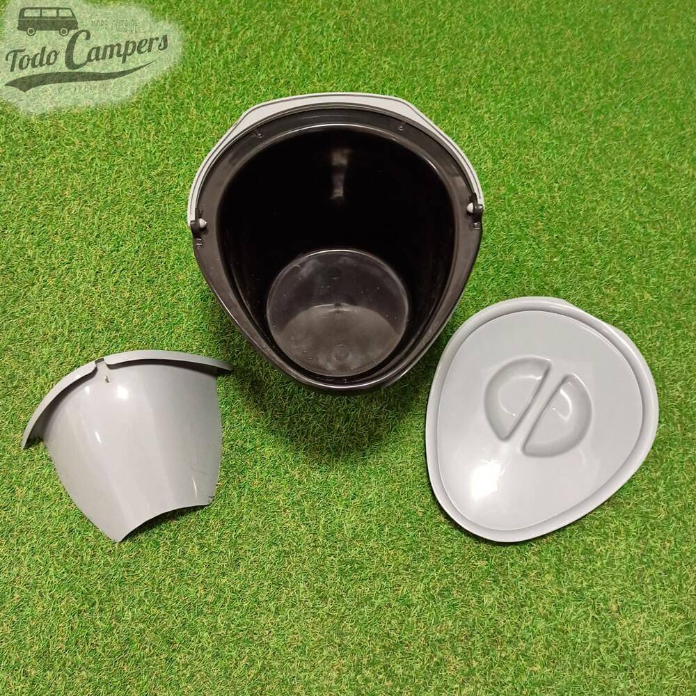 Cubo, tapa y estabilizador del inodoro Khazi