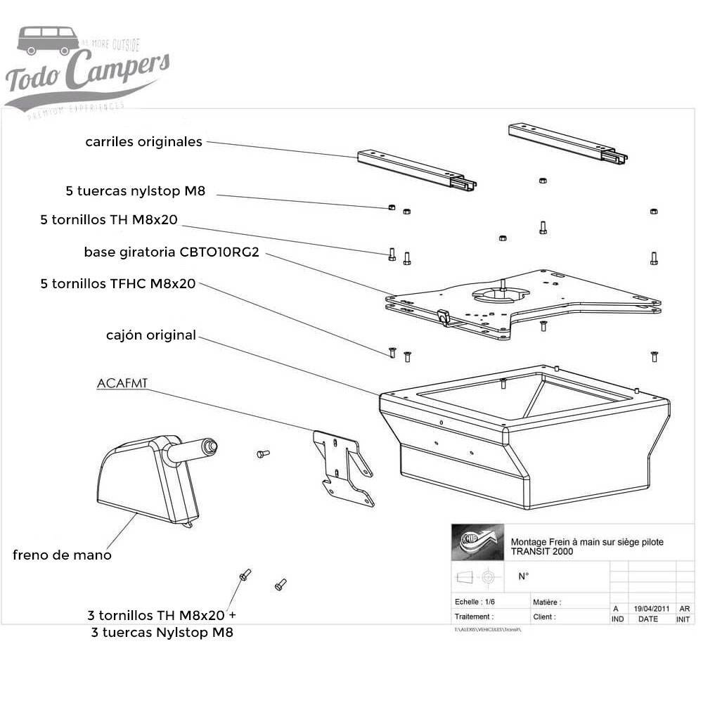 Instrucciones de montaje en base Scopema
