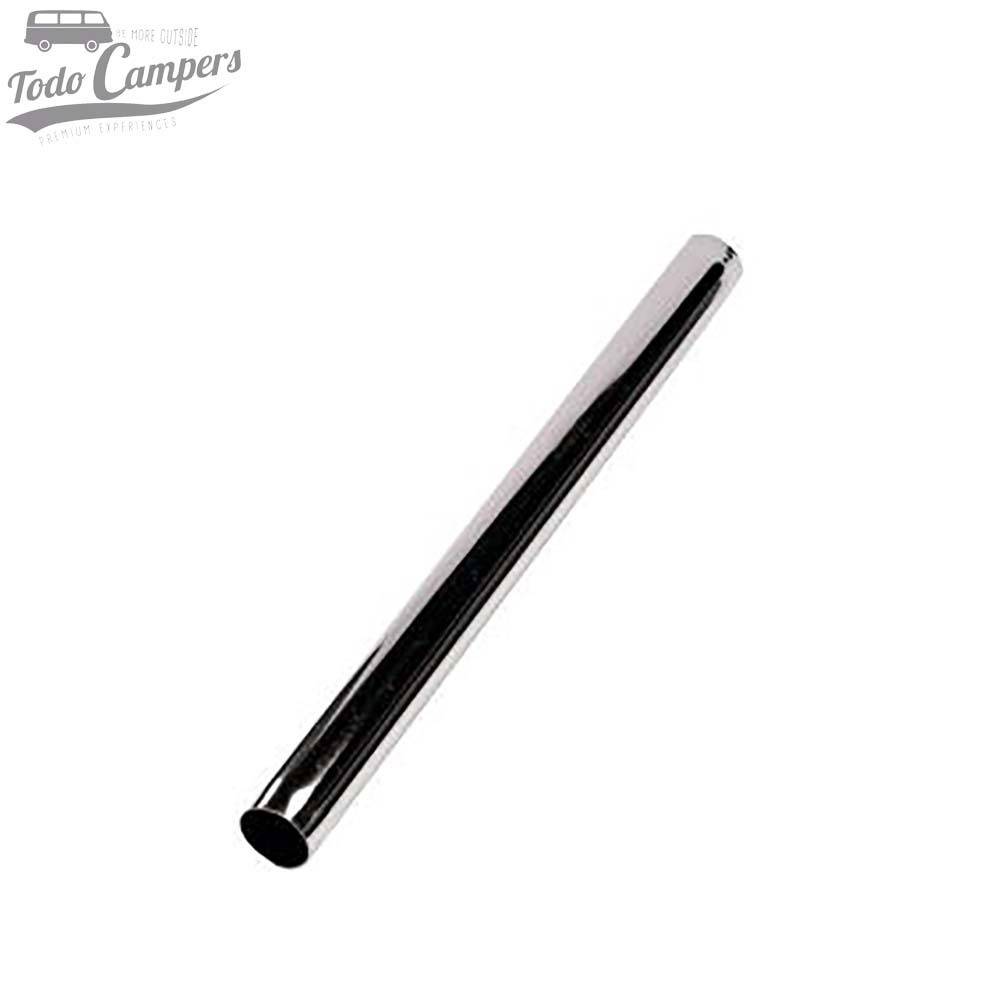 Tubo cromado de 70 cm para soportes modulares de mesa