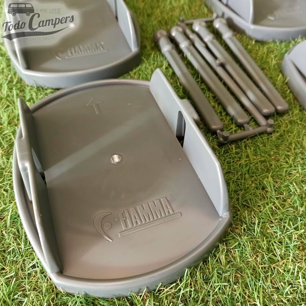 Bases Fiamma Plates Pro para macacos