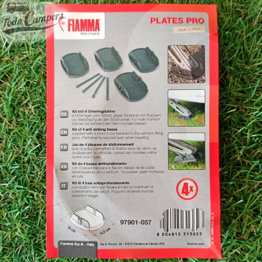 Bases Fiamma Plates Pro para macacos