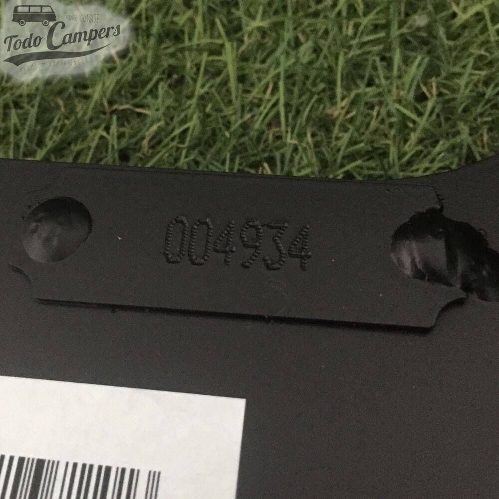 código de fabricante para homologación de base giratoria