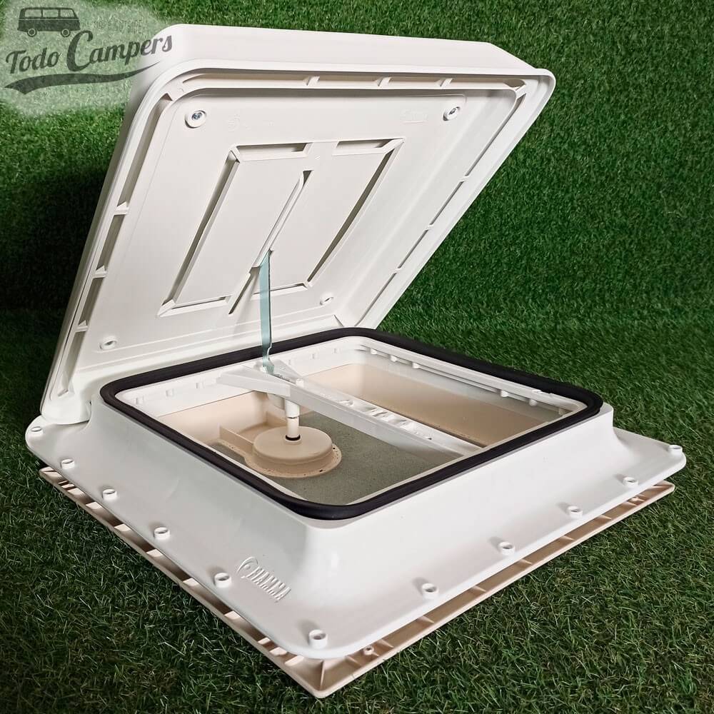 Claraboia Fiamma Vent 40 de 40x40 cm - Branca