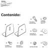 Contenido de piezas para soporte de toldo Fiamma F35