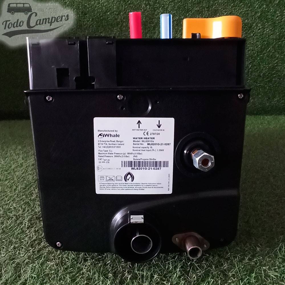 Boiler Whale Expanse a gás de 8 litros - (instalação exterior)