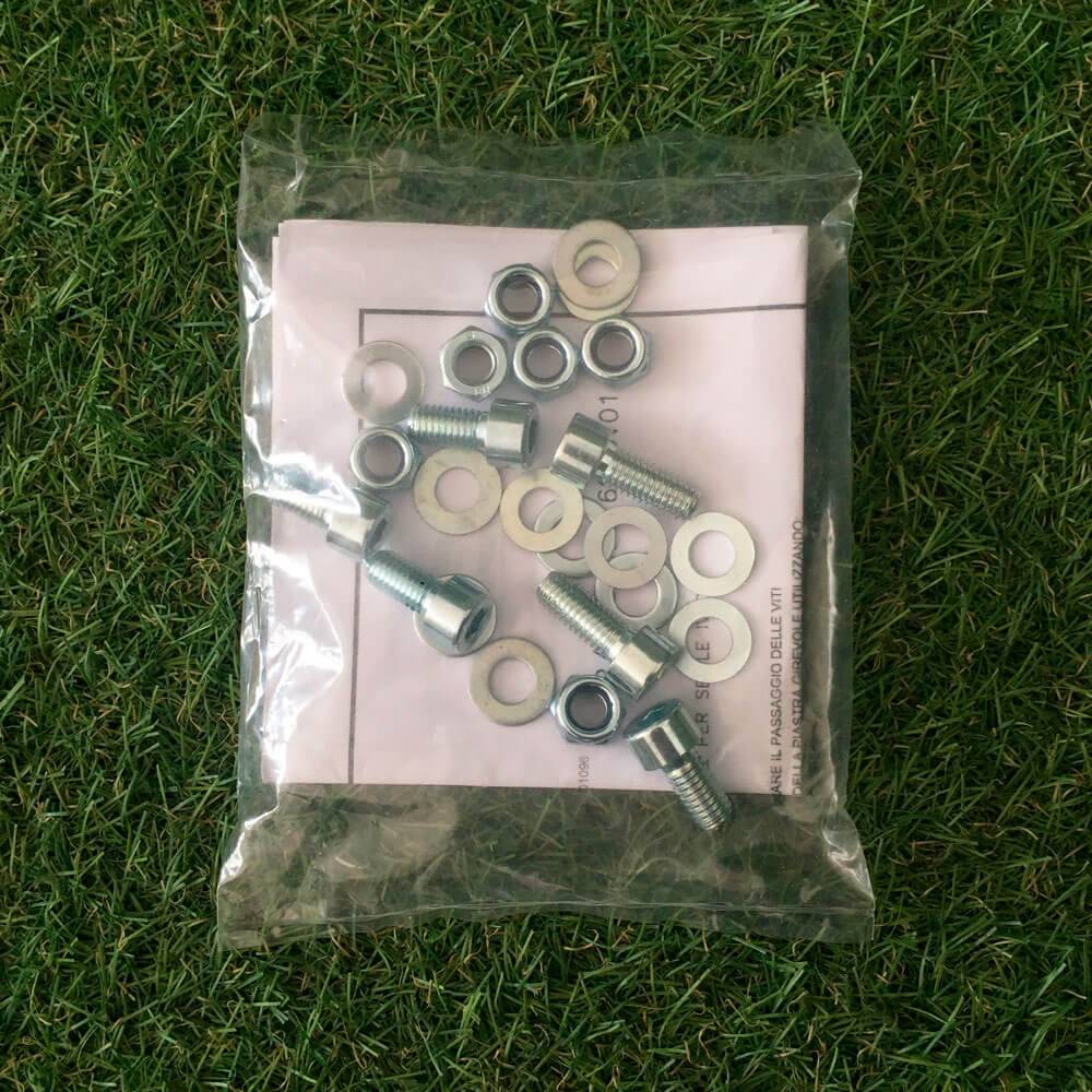 Tornillería e instrucciones de la base giraftoria de IVECO de 5ª generación