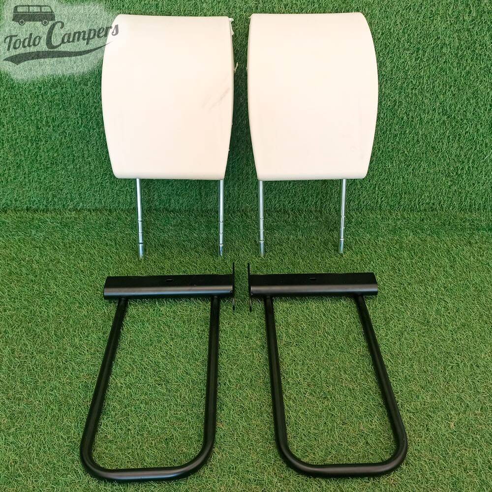 reposacabezas y estructura CTA para asientos traseros