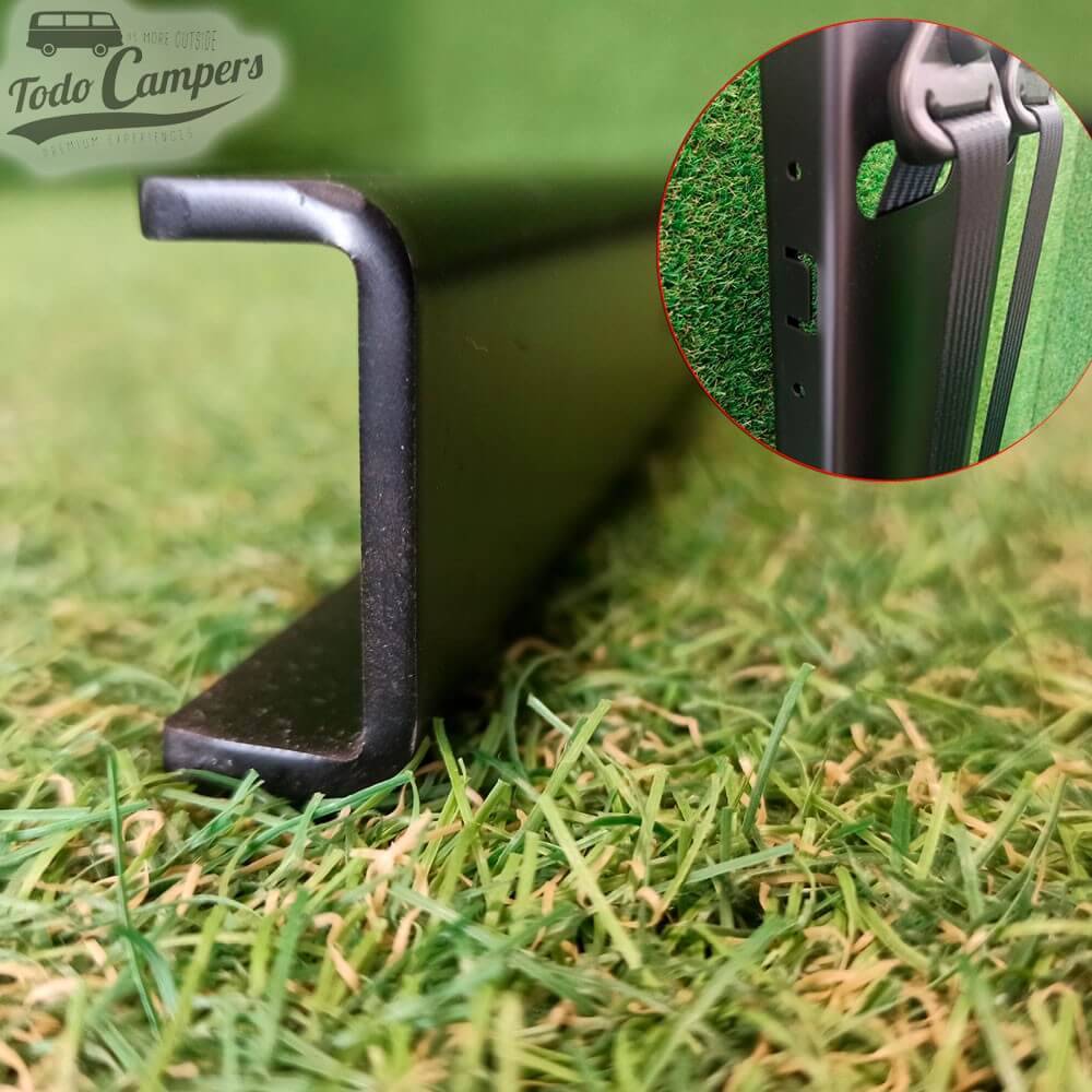 barra horizontal de fijación de los reposacabezas CTA