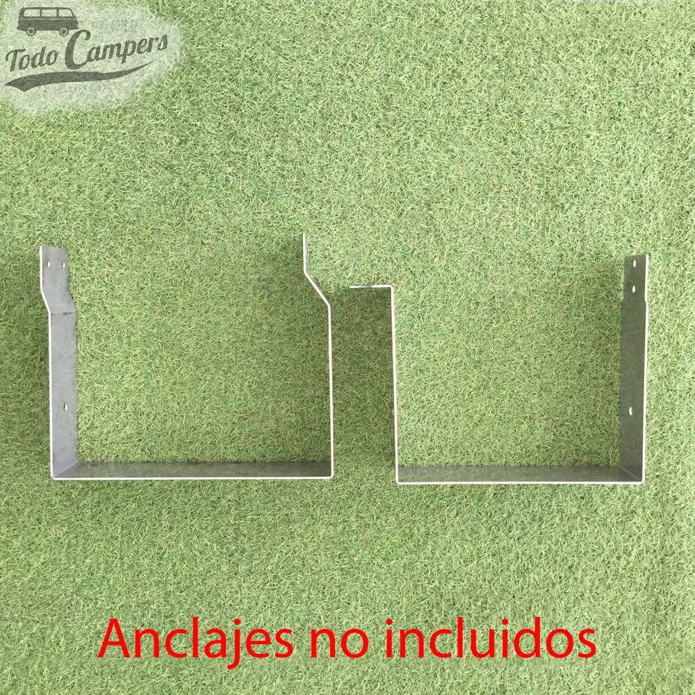 Fixações específicas para o depósito de água para Volkswagen T5, T6 e T6.1 de 69 Litros