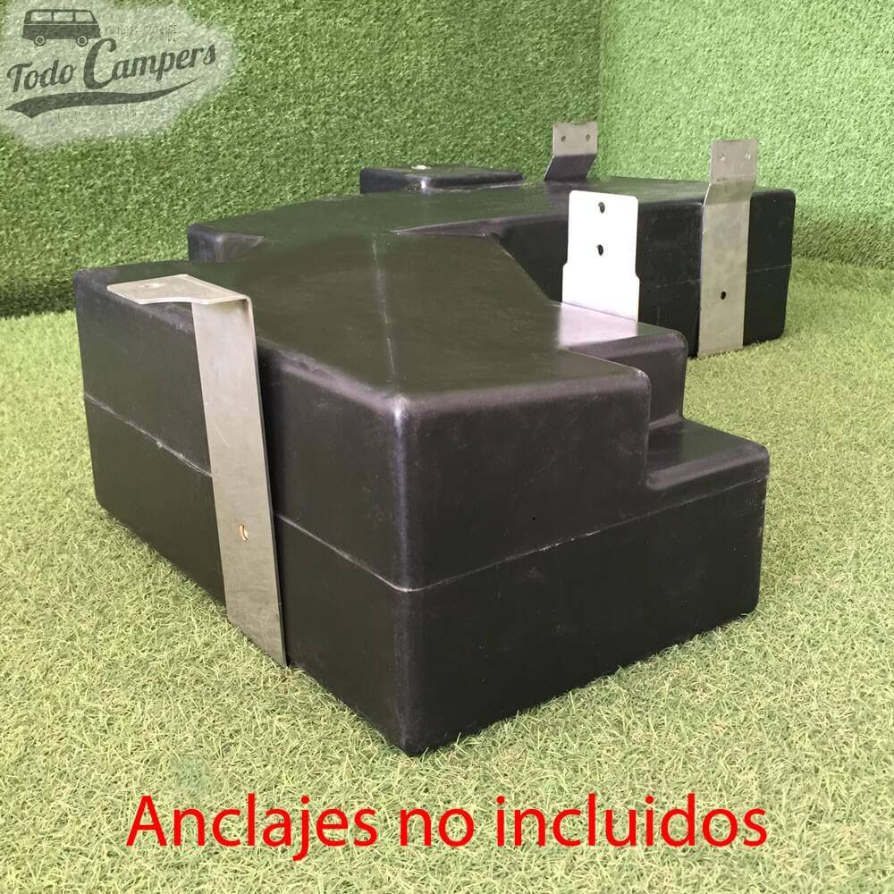 Fixações específicas para o depósito de água para Volkswagen T5, T6 e T6.1 de 69 Litros