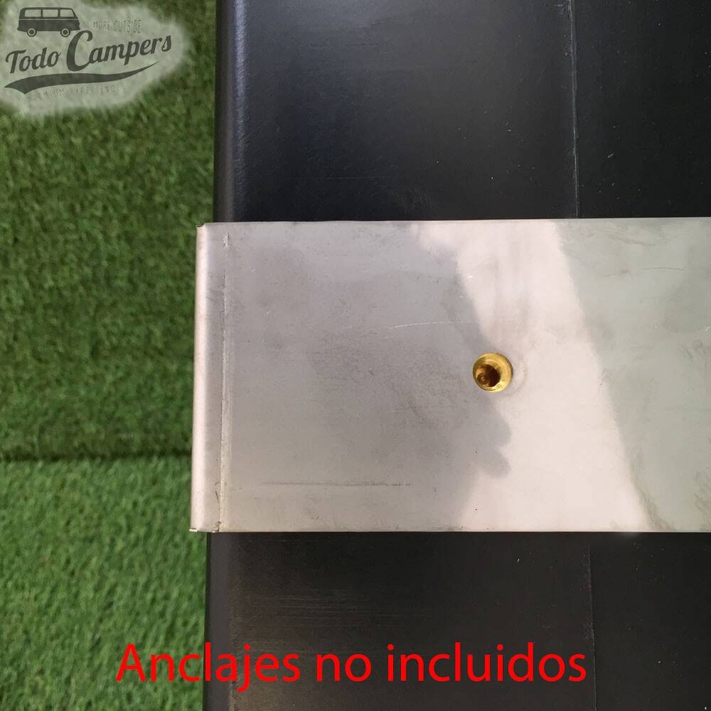 Inserções à medida das fixações específicas do depósito de água exterior de T5