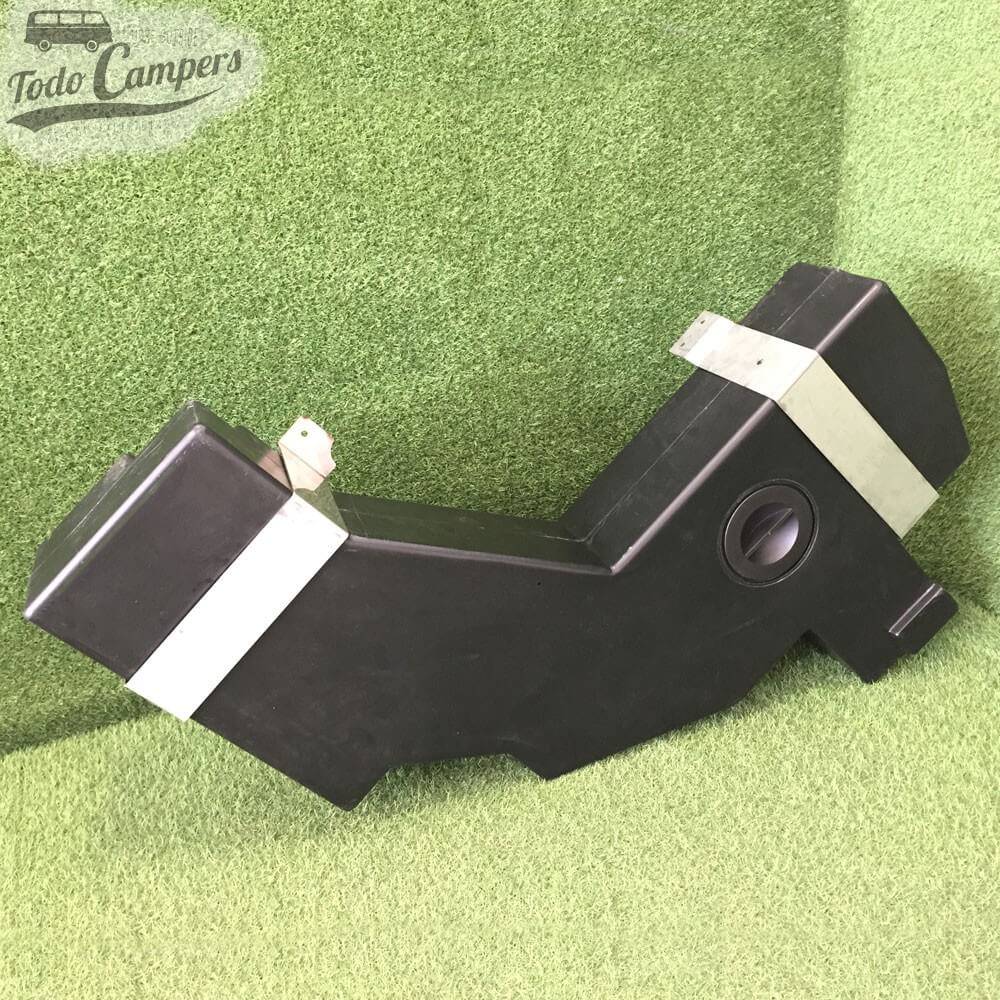 Kit de dos anclajes y tornillería para montar el depósito de agua para Volkswagen T5, T6 y T6.1 de 69L
